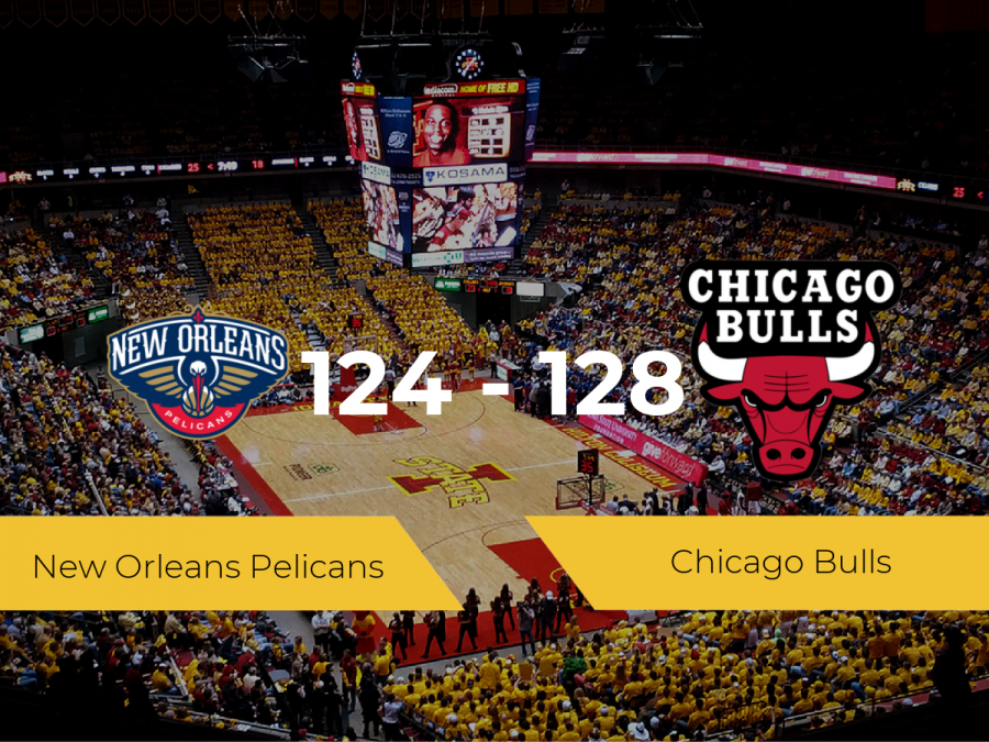 Triunfo de Chicago Bulls ante New Orleans Pelicans por 124-128
