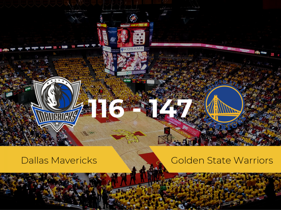 Triunfo de Golden State Warriors ante Dallas Mavericks por 116-147