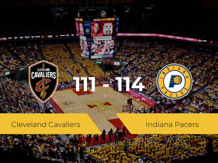 Indiana Pacers gana a Cleveland Cavaliers por 111-114