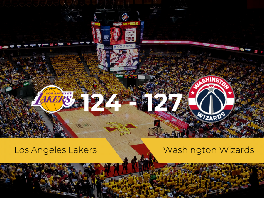 Washington Wizards consigue ganar a Los Angeles Lakers (124-127) Washington Wizards consigue ganar a Los Angeles Lakers (124-127)
