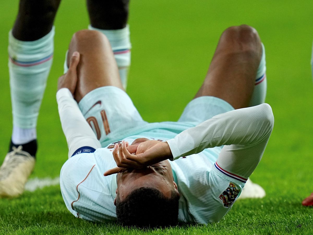 Kylian Mbappé celebra su gol