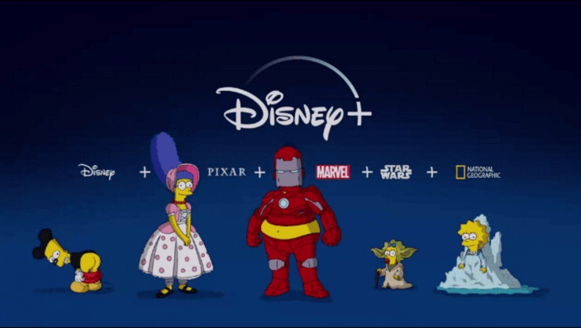 Los Simpson llegaron a Disney+ Los Simpson llegaron a Disney+