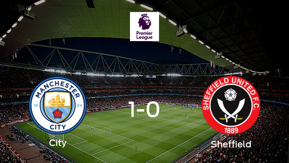 Manchester City vence en casa a Sheffield Utd por 1-0