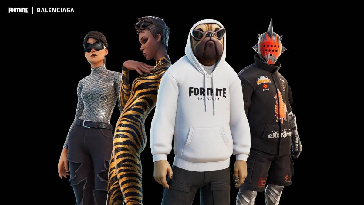Fortnite se unió a Balenciaga en su nueva colaboración Fortnite se unió a Balenciaga en su nueva colaboración
