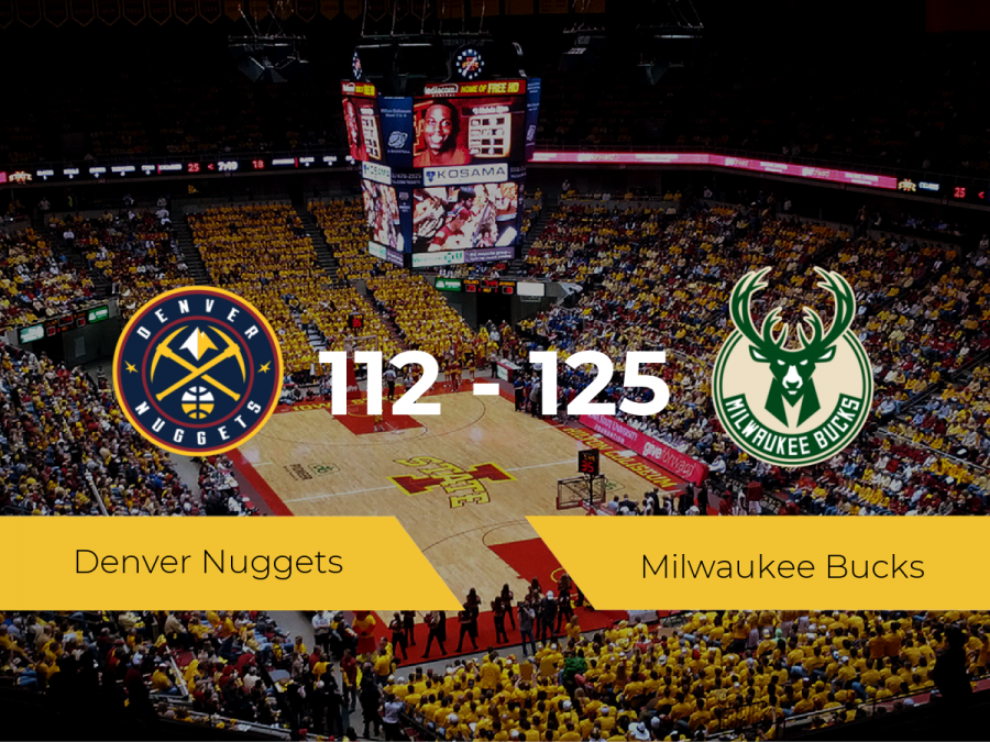 Triunfo de Milwaukee Bucks ante Denver Nuggets por 112-125