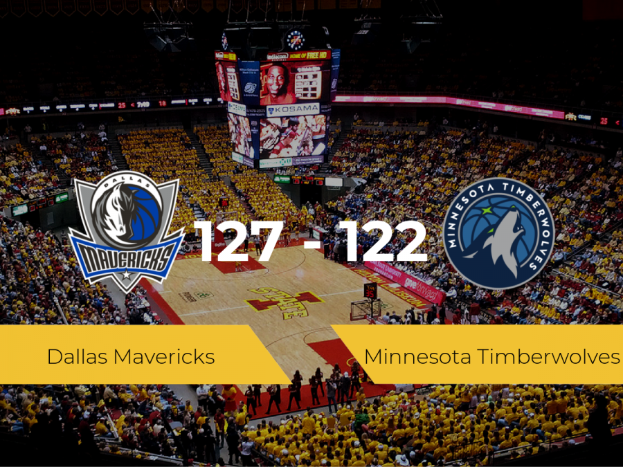 Dallas Mavericks se impone a Minnesota Timberwolves por 127-122