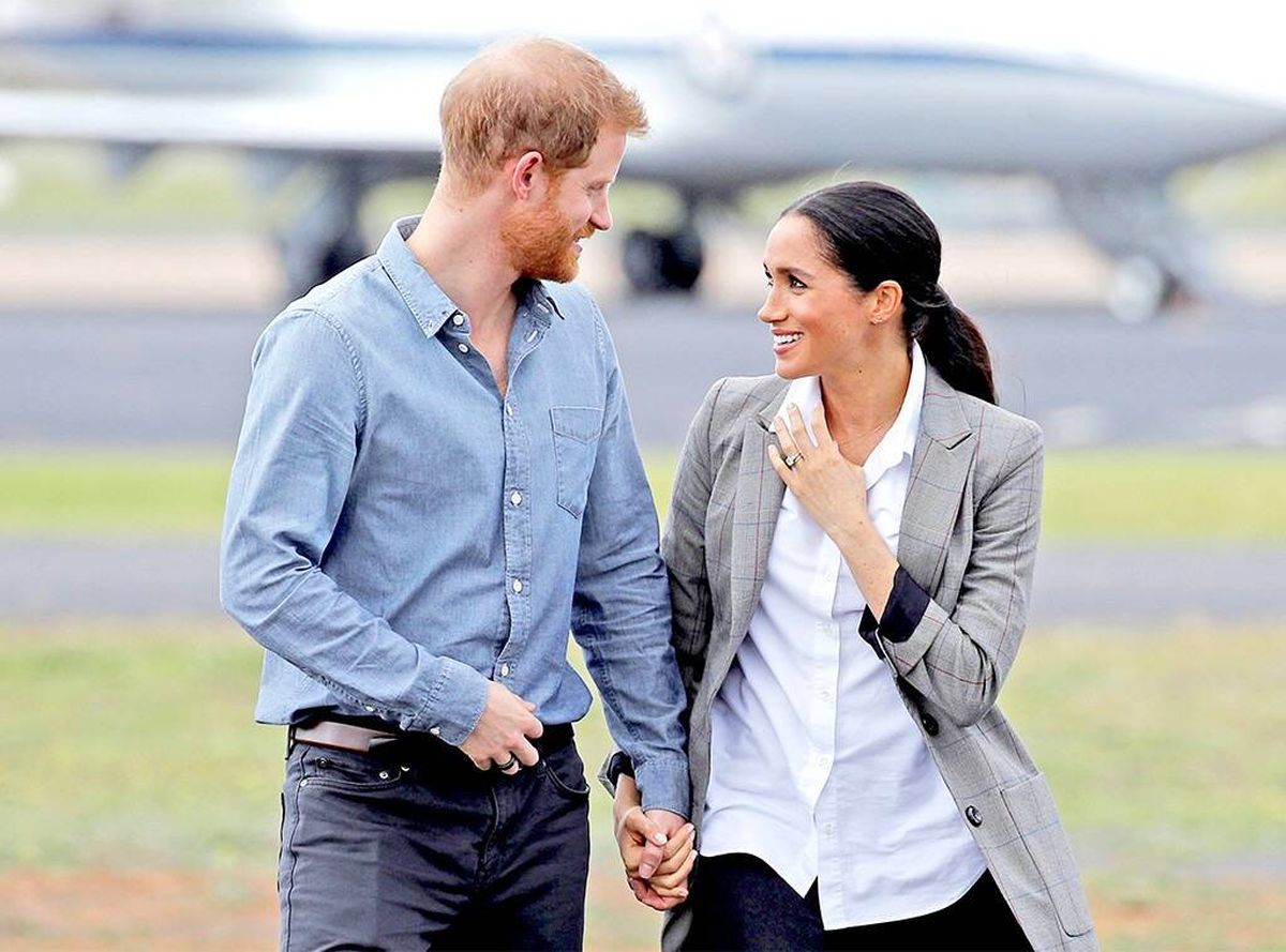 Meghan Markle y el príncipe Harry