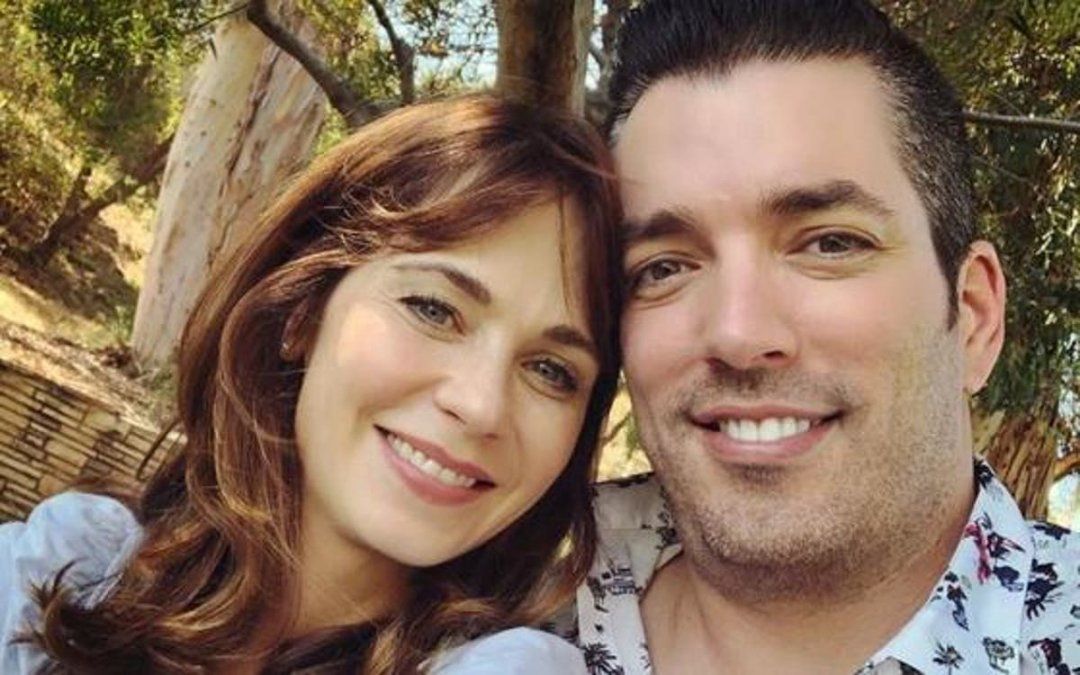 Jonathan Scott y Zooey Deschanel 