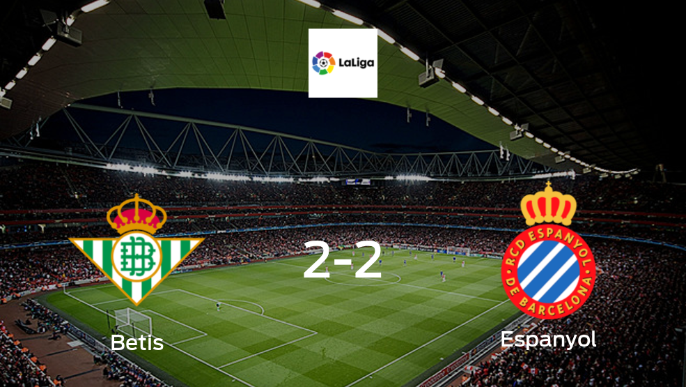 Todos los detalles del encuentro de Real Betis con Espanyol de la jornada 5 (2-2)