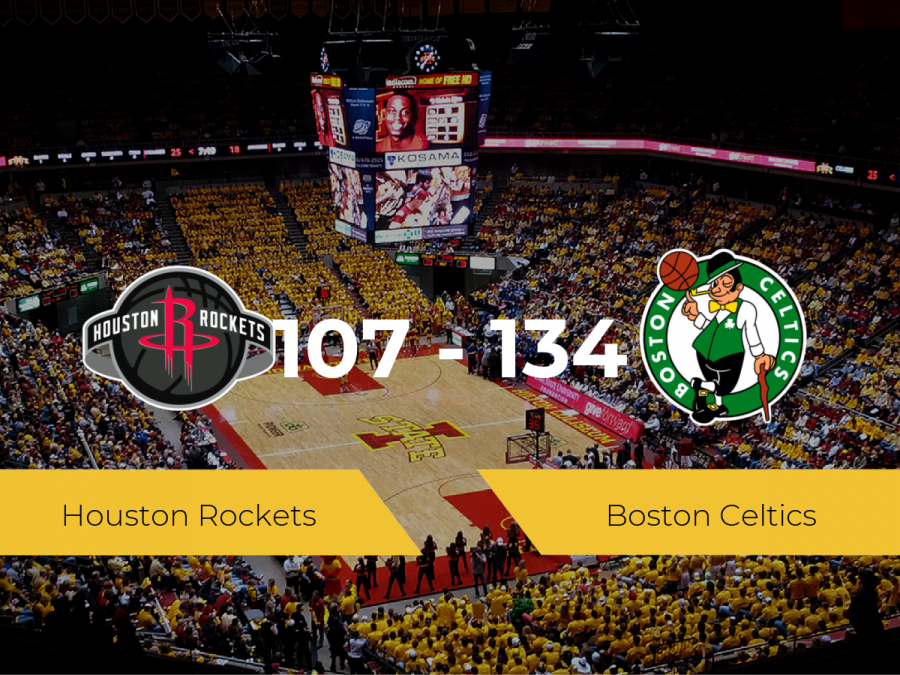 Boston Celtics se impone a Houston Rockets por 107-134