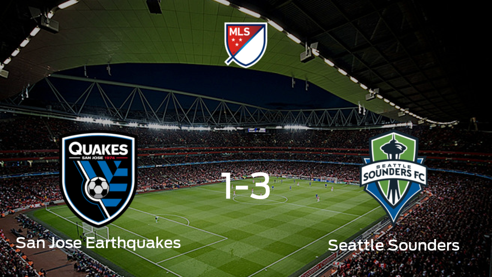 Resumen, Resultado, Goles y Tarjetas de San Jose Earthquakes vs. Seattle Sounders de la Major League Soccer (3-1) Resumen, Resultado, Goles y Tarjetas de San Jose Earthquakes vs. Seattle Sounders de la Major League Soccer (3-1)