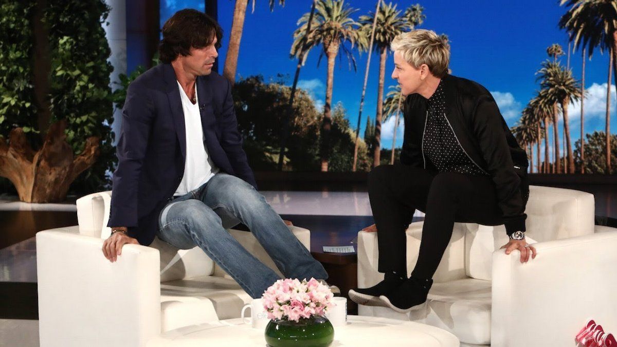 Ellen DeGeneres y Nacho Figueras