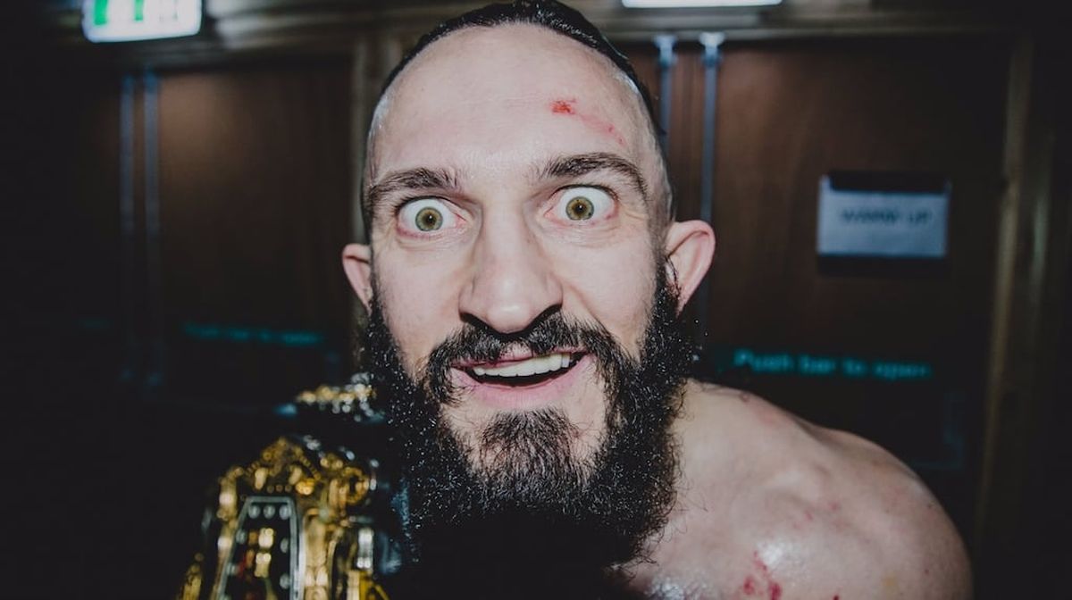 El luchador Benjamín Satterley