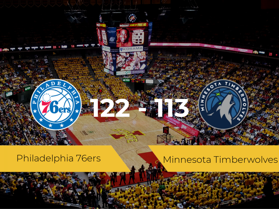 Philadelphia 76ers se impone por 122-113 frente a Minnesota Timberwolves