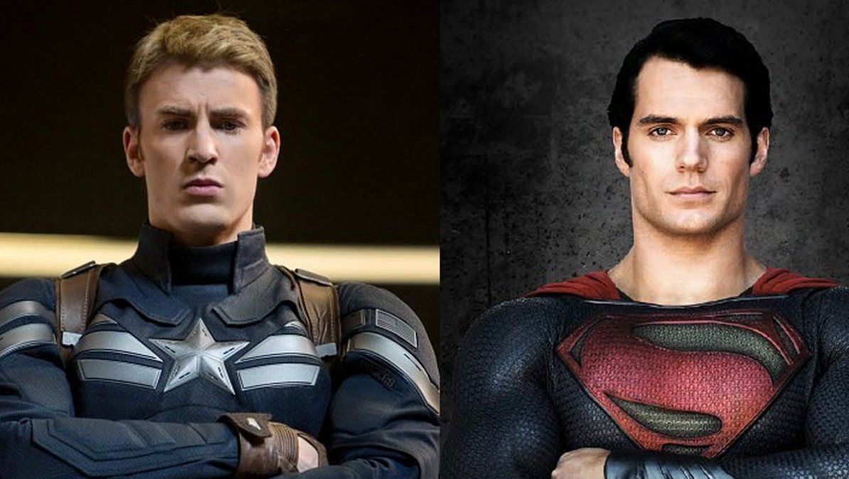 Chris Evans y Henry Cavill son dos de los superhéroes más sensuales de la gran pantalla