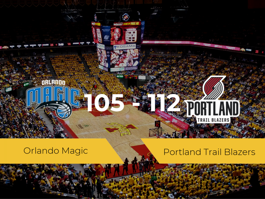 Portland Trail Blazers se lleva la victoria frente a Orlando Magic por 105-112