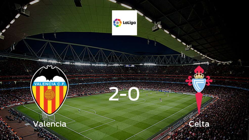 Valencia consigue la victoria frente a Celta en el segundo tiempo (2-0)