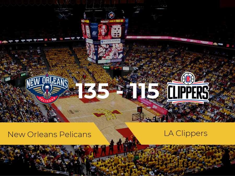 Triunfo de New Orleans Pelicans ante LA Clippers por 135-115