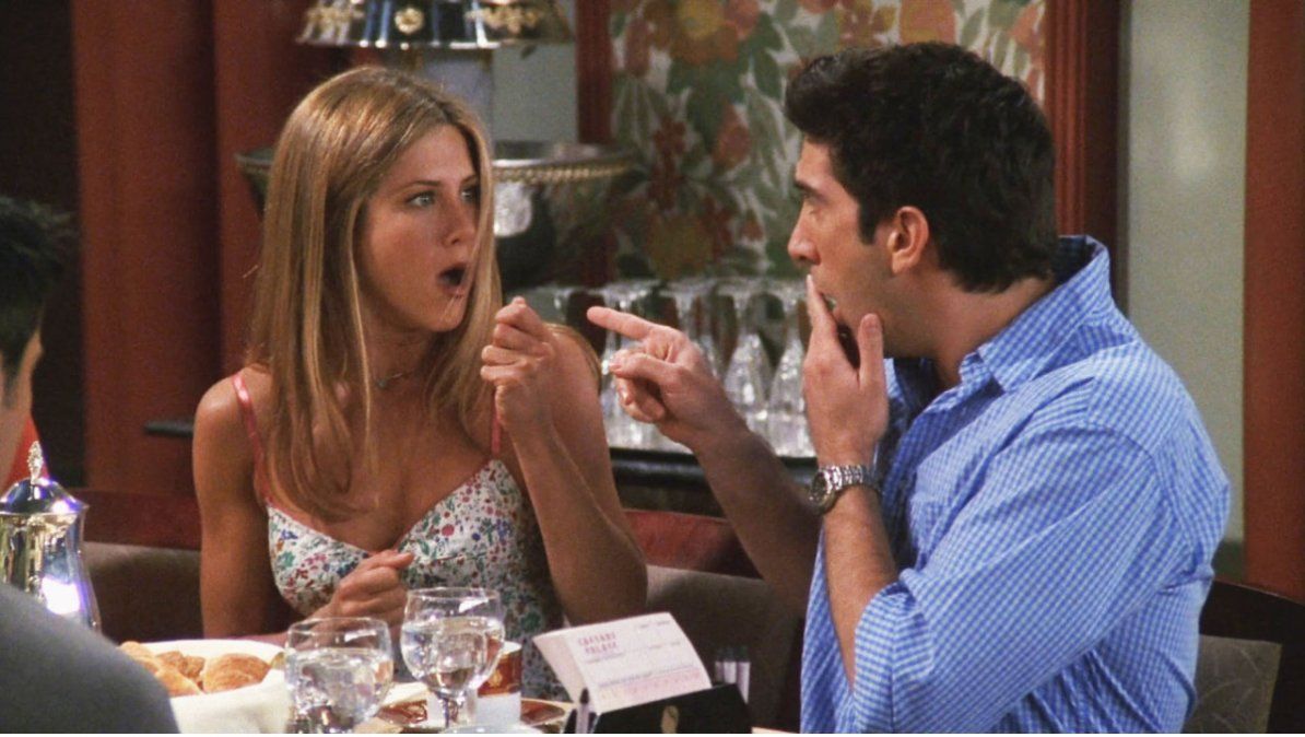 Friends: ¿Ross y Rachel se dieron un respiro?
