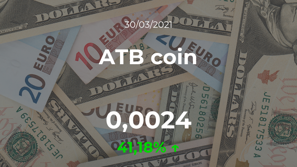 Cotización del ATB coin del 30 de marzo