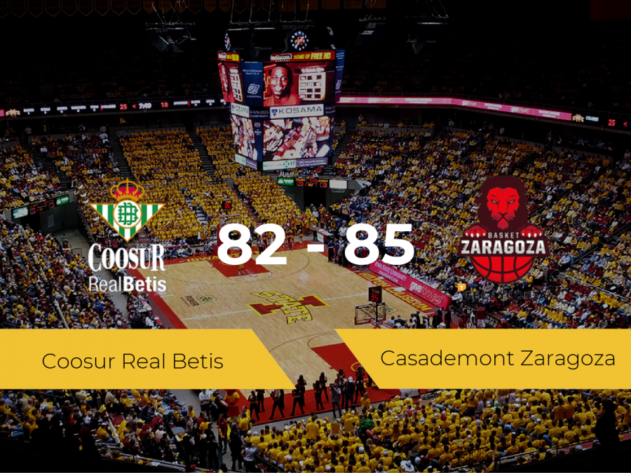 El Casademont Zaragoza derrota al Coosur Real Betis por 82-85