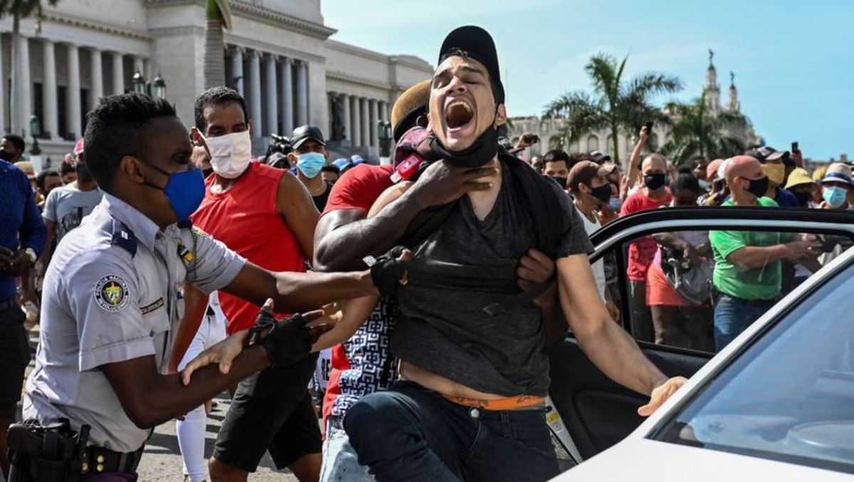 Las protestas en Cuba han demostrado el malestar social de la isla. Las protestas en Cuba han demostrado el malestar social de la isla.