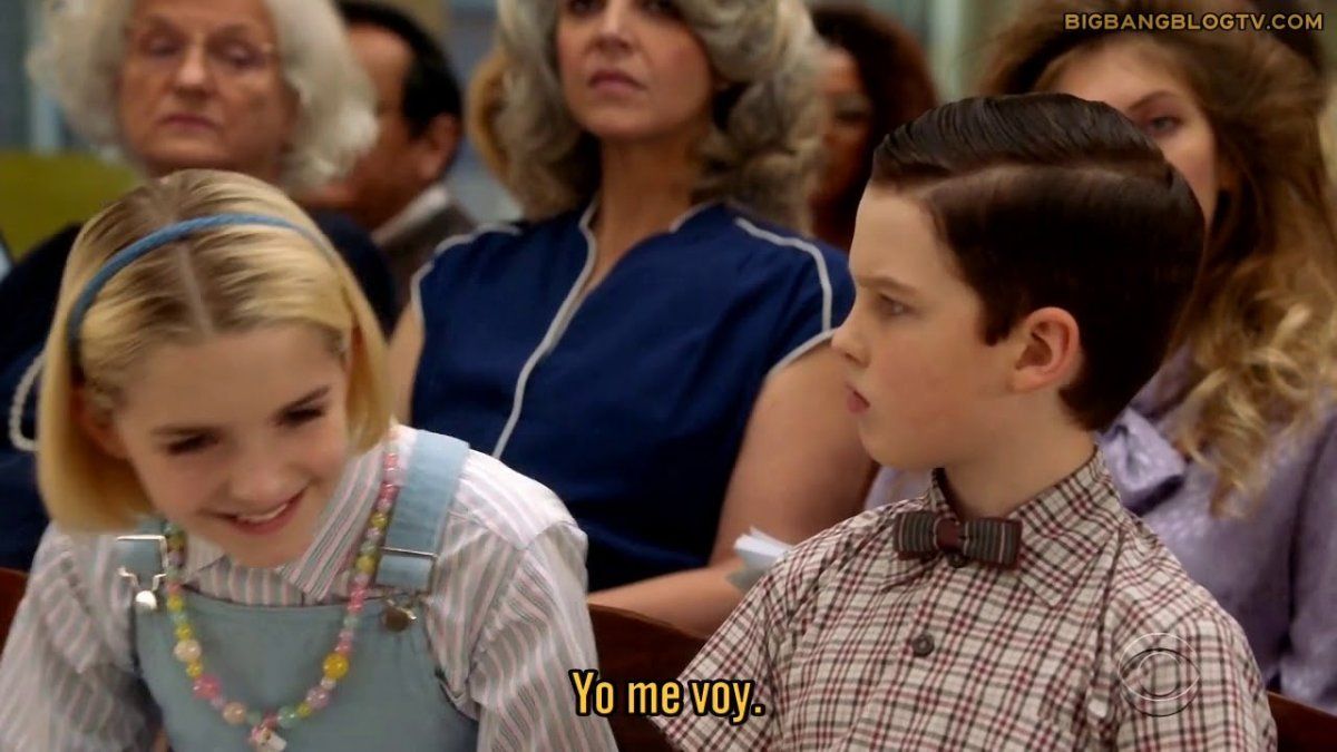 La serie Young Sheldon habla cómo el pequeño busca destacarse ante los demás