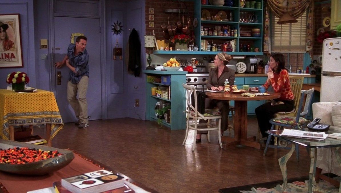 En el set de Friends se usaron muchos trucos para ahorrar gastos&nbsp;