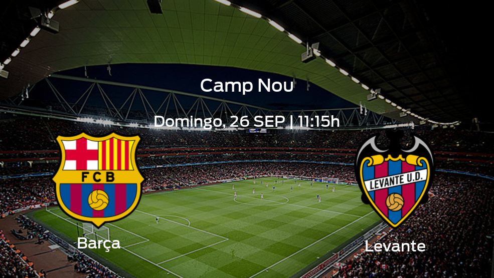 Barça vs Levante: No te pierdas los detalles del próximo partido de la jornada 7 de LaLiga