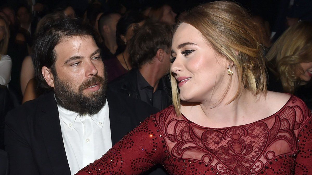 Adele y Simon Konecki