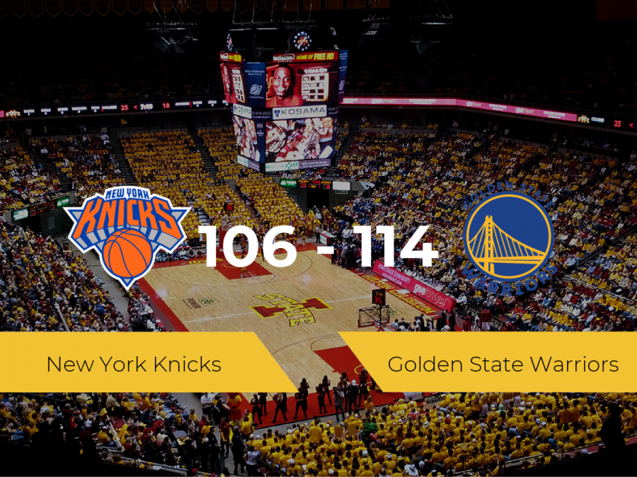 Golden State Warriors se impone por 106-114 frente a New York Knicks Golden State Warriors se impone por 106-114 frente a New York Knicks