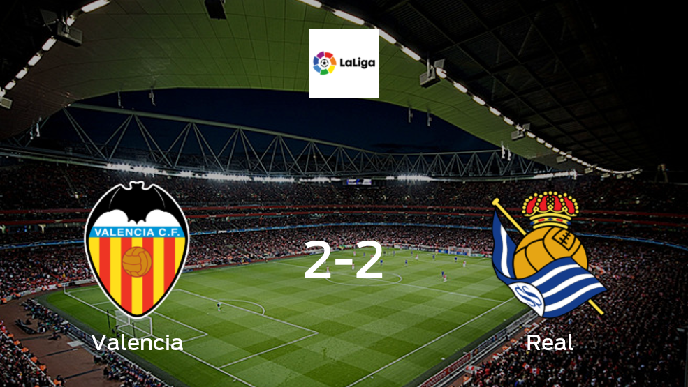 Así fue el minuto a minuto del duelo entre Valencia y Real Sociedad de la jornada 30