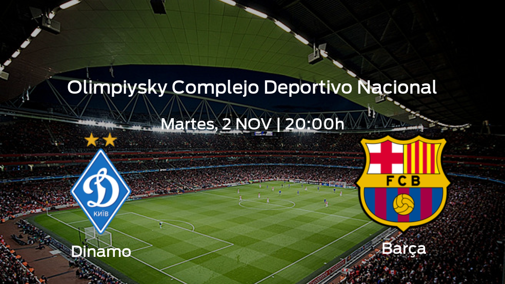 Previa del partido de la jornada 4: Dinamo de Kiev contra Barcelona