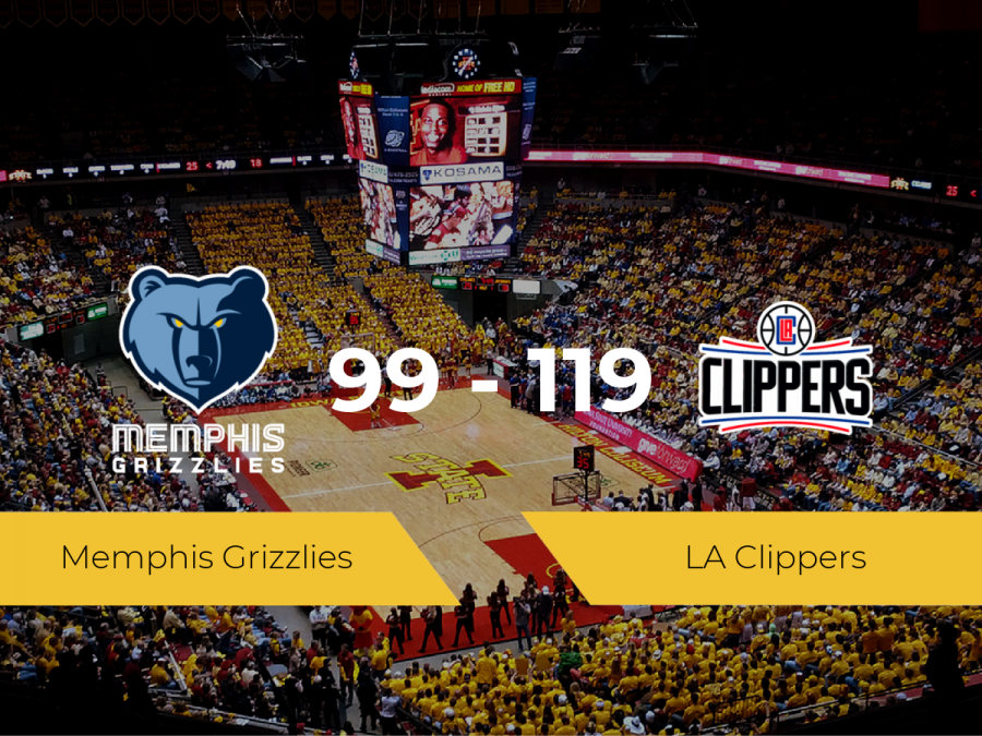 LA Clippers se hace con la victoria contra Memphis Grizzlies por 99-119