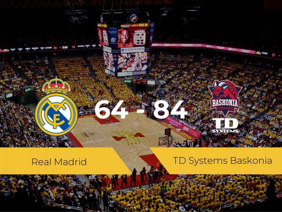 El TD Systems Baskonia consigue la victoria frente al Real Madrid por 64-84