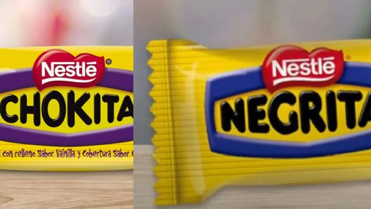 Nestlé cambió el nombre a la clásica Negrita. 