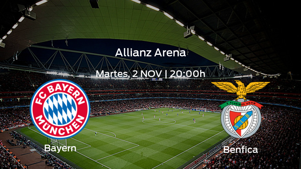 Previa del partido: Bayern de Múnich - Benfica