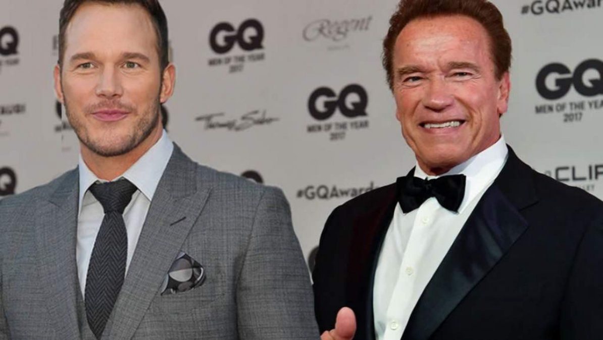 Chris Pratt y Arnold Schwarzenegger tienen la mejor relación suegro-yerno