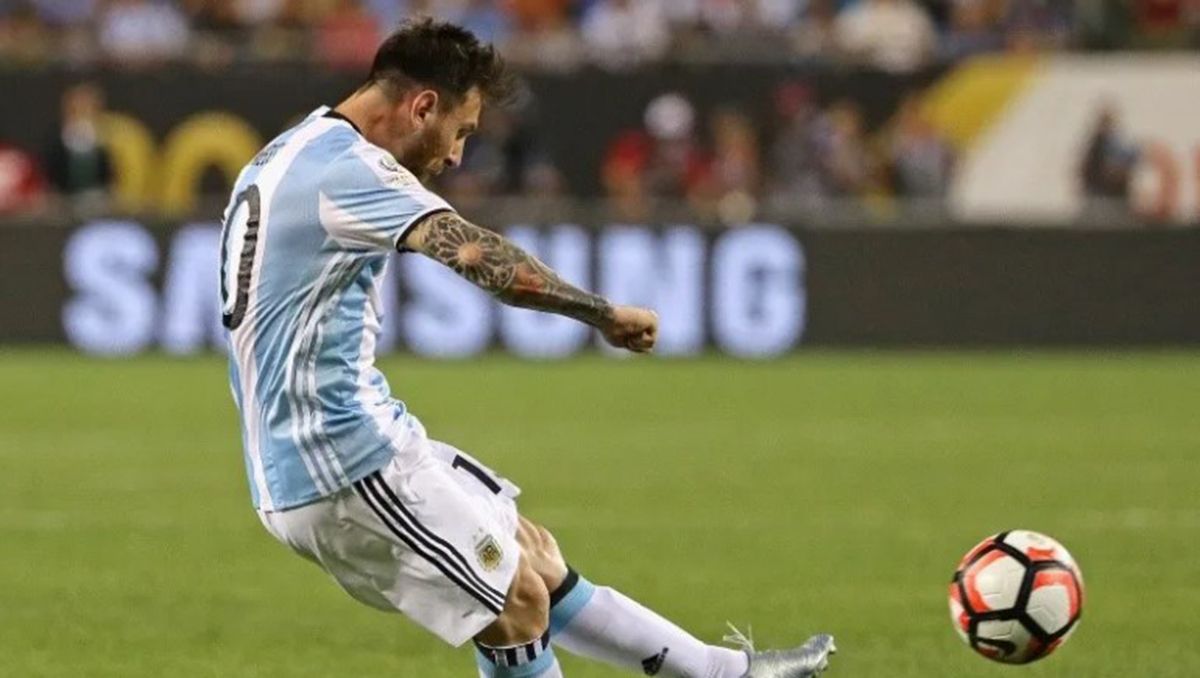 Messi es el capitán de la Selección Argentina