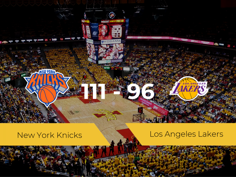 Triunfo de New York Knicks ante Los Angeles Lakers por 111-96