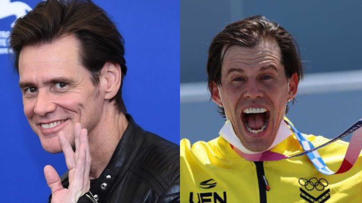 ¿Te pareció ver a Lady Gaga o Jim Carrey compitiendo en Tokio 2020?