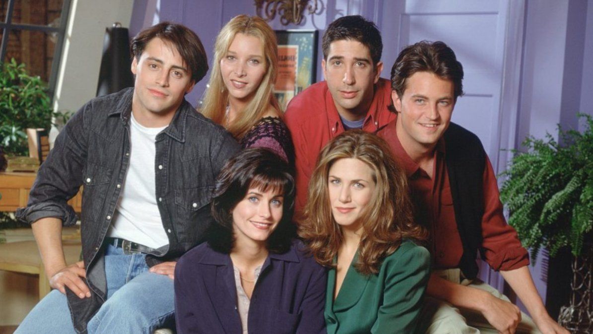 Así se veía el elenco de Friends. | Foto: tvinsider.com