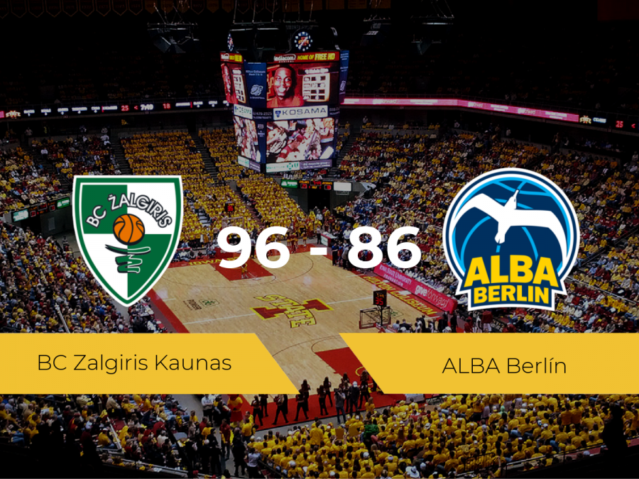 El BC Zalgiris Kaunas se impone al ALBA Berlín por 96-86