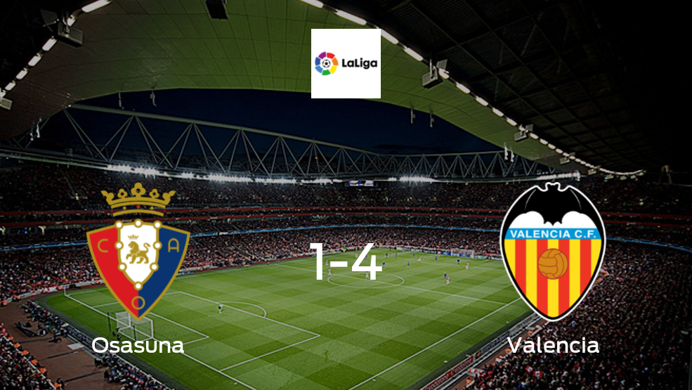 Osasuna - Valencia (1-4): Mira cómo fue su choque en el Estadio El Sadar durante la jornada 4 Osasuna - Valencia (1-4): Mira cómo fue su choque en el Estadio El Sadar durante la jornada 4
