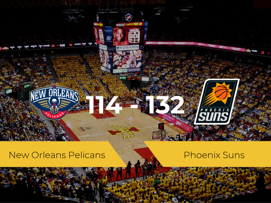 Phoenix Suns logra la victoria frente a New Orleans Pelicans por 114-132