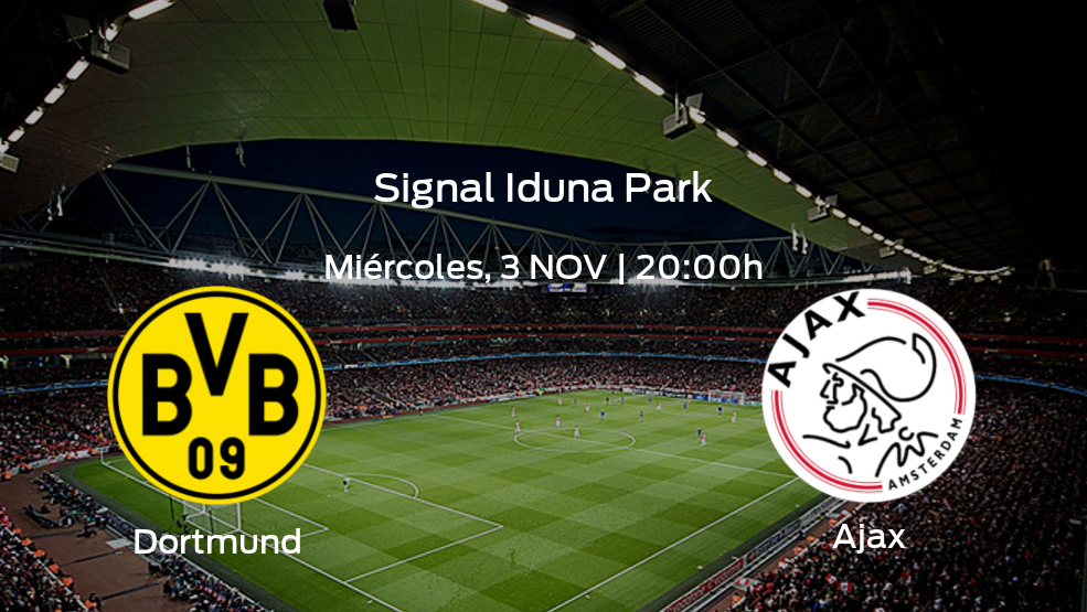 Jornada 4 de la fase de grupos de la Champions League: previa del encuentro Borussia Dortmund - Ajax