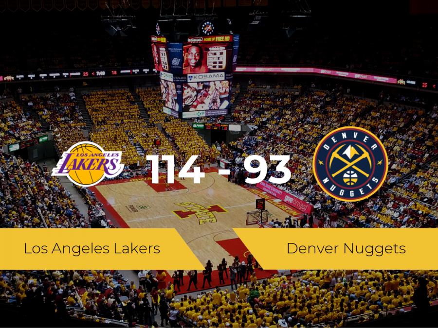 Triunfo de Los Angeles Lakers ante Denver Nuggets por 114-93