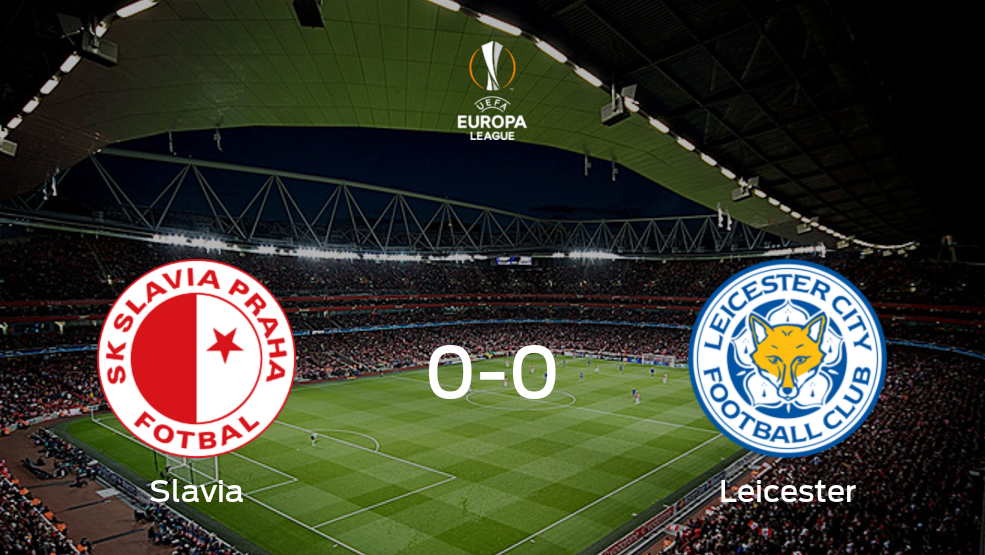 Slavia Praga y Leicester City firman un empate en el encuentro de ida de dieciseisavos de final (0-0)