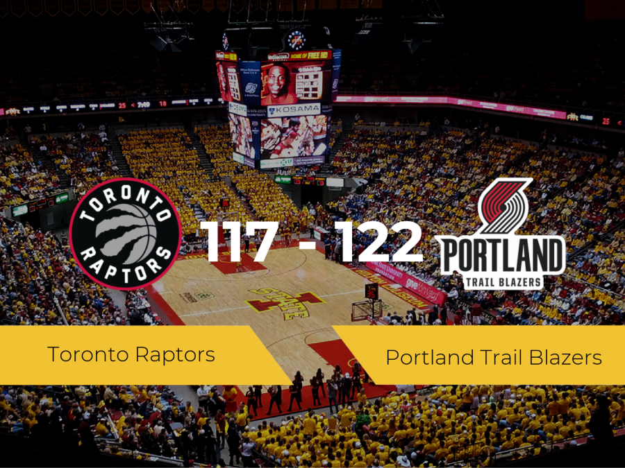 Triunfo de Portland Trail Blazers ante Toronto Raptors por 117-122