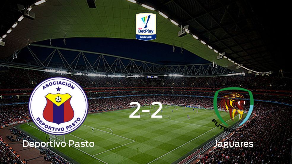 Deportivo Pasto y Jaguares FC concluyen su encuentro liguero con un empate (2-2) Deportivo Pasto y Jaguares FC concluyen su encuentro liguero con un empate (2-2)
